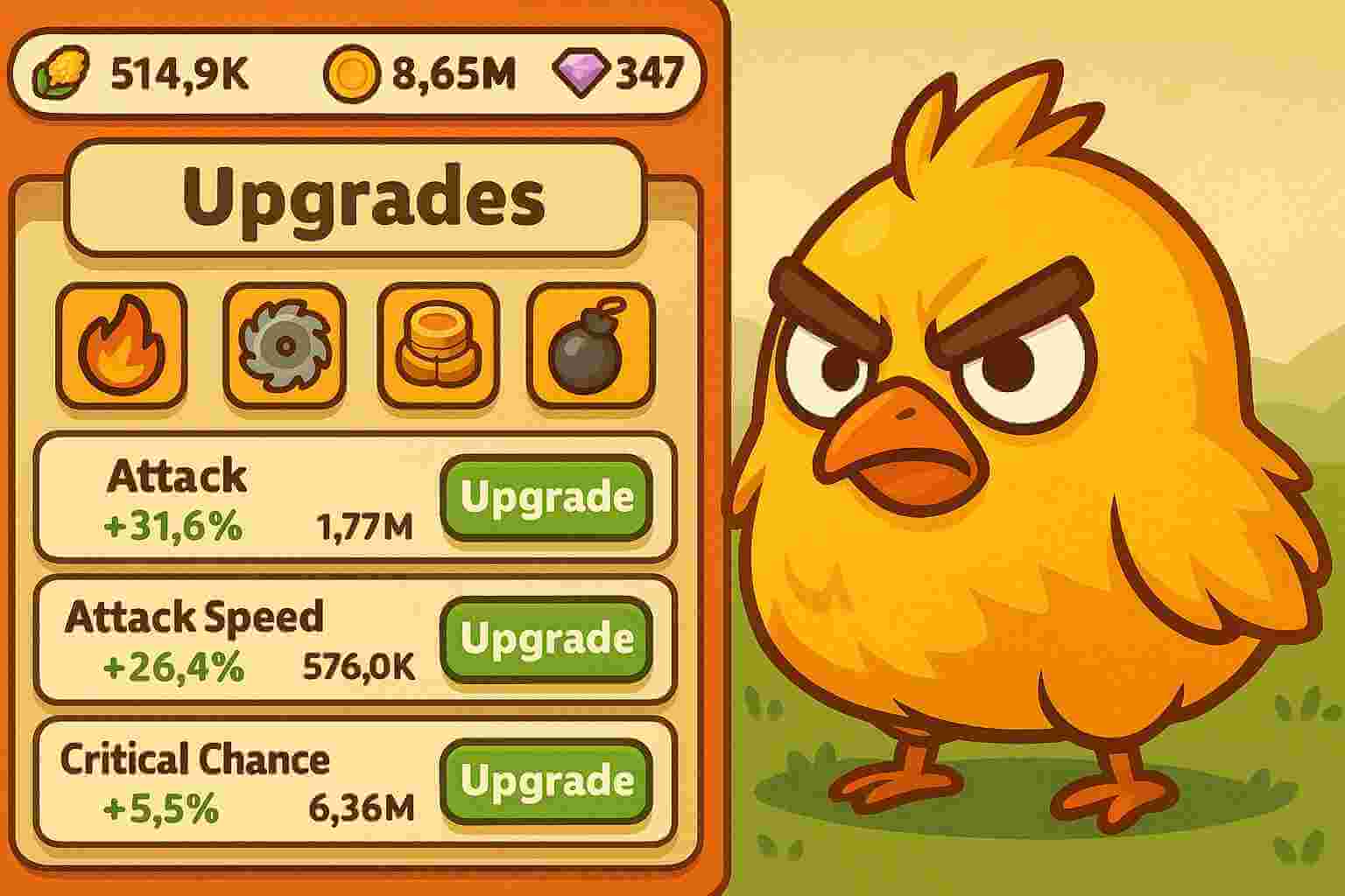 Upgrades